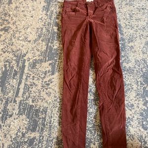 Corduroy Burgundy Pants. Altard State.